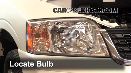 2011 Mitsubishi Endeavor LS 3.8L V6 Éclairage Feux de route (remplacer l'ampoule)